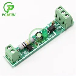 Module d'isolement optocoupleur 1 Bit AC 220V, carte de détection de tension adaptative 3 5V pour Module PLC 