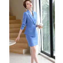 2022 outono e inverno alta luz de trabalho maduro feminino high end deusa atmosférica fã elegante moda escritório terno de duas peças