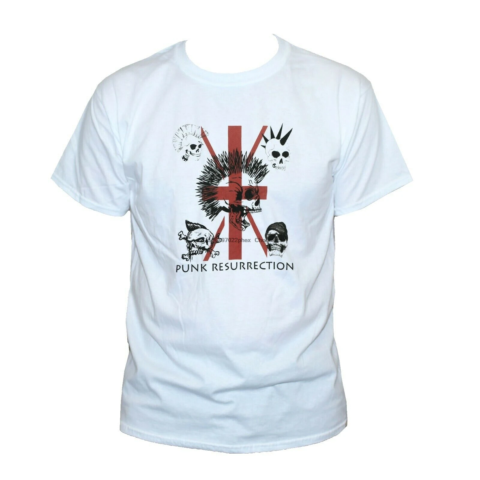 ENGLISH PUNK ROCK T SHIRT Old School Union Jack Clash Damned Men's Women's  Tee|T-Shirts| - AliExpress