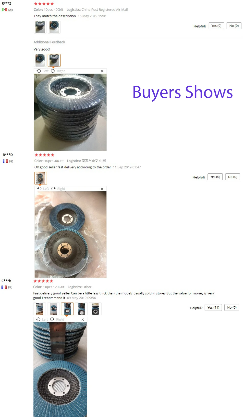 Buyers-shows