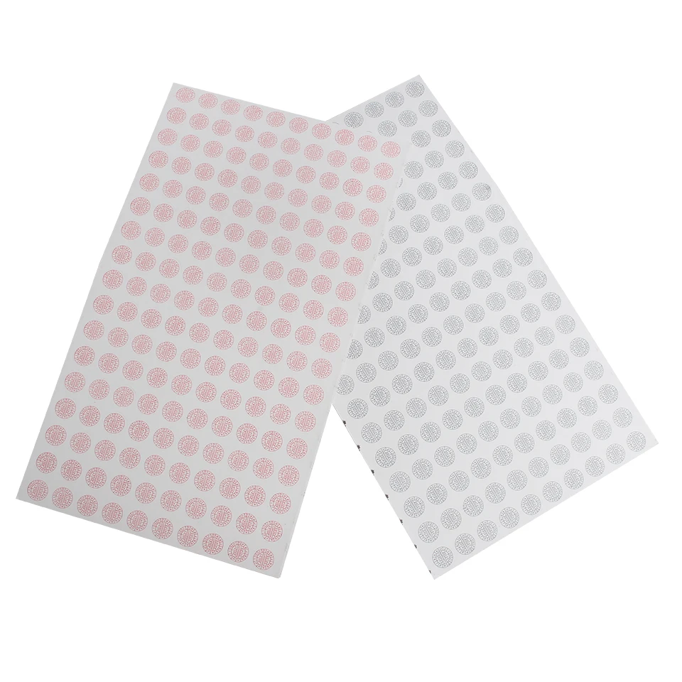 anti counterfeit deadline date warranty sticker fragile paper 10mm circle black or red option stationery | Дом и сад