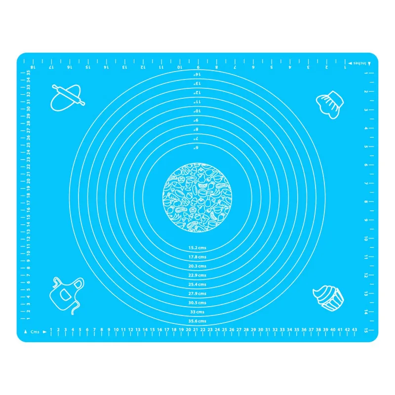 50X40CM Large Silicone Baking Mat for Pastry Macaroon Pizza Cake Non