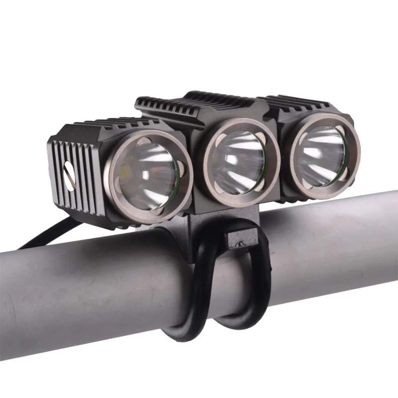 

Richfire Sf-617 Bicycle Light Headlight 4 Profile Mode (Color: Gray + Silver