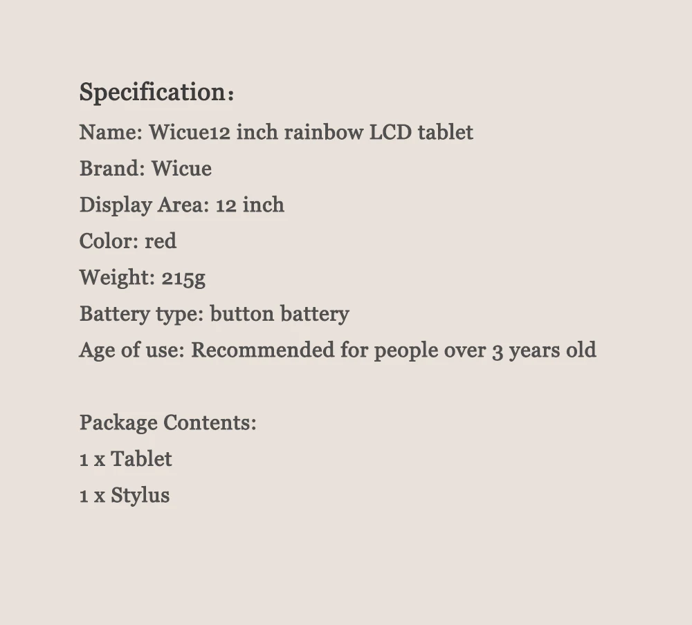 MI Mijia Wicue Rainbow 12 дюймов ЖК-дисплей рукописная доска планшет цифровой рисунок Imagine pad с письменная ручка для взрослых детей