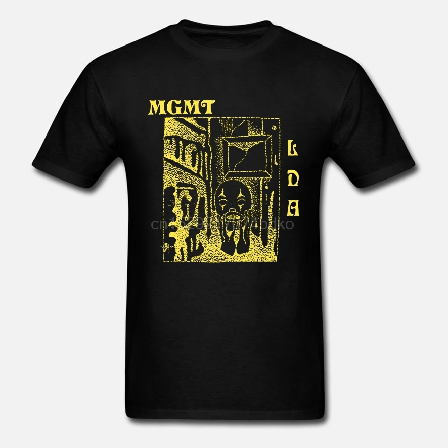 MGMT маленький Темный возраст черная футболка мужская модель | Мужская одежда