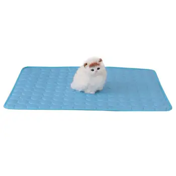 

Pet Cooling Blanket Pet Pet Dog Auto Cooling Pad Mat Summer Ice Silk Mat Cooling Pets Do Not Put Blanket