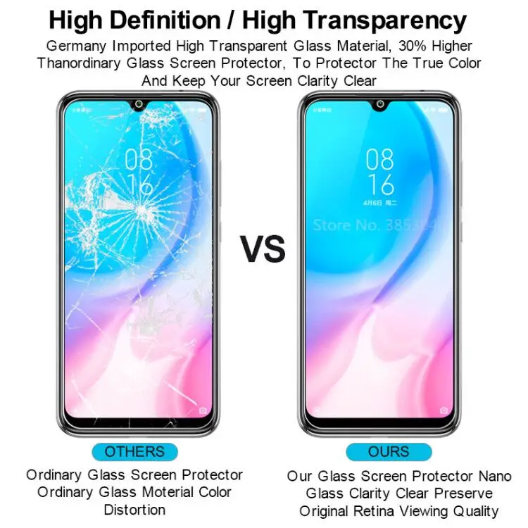 Защитная пленка для Xiaomi Redmi Note 8pro закаленное стекло galss Ksiomi rdmi 7 8 pro экрана 7pro