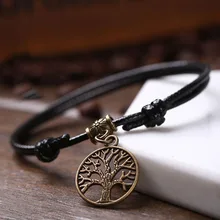 1 шт., новинка, модный браслет Yggdrasill, аксессуары, браслет, ювелирные изделия, ручная струна для женщин и мужчин