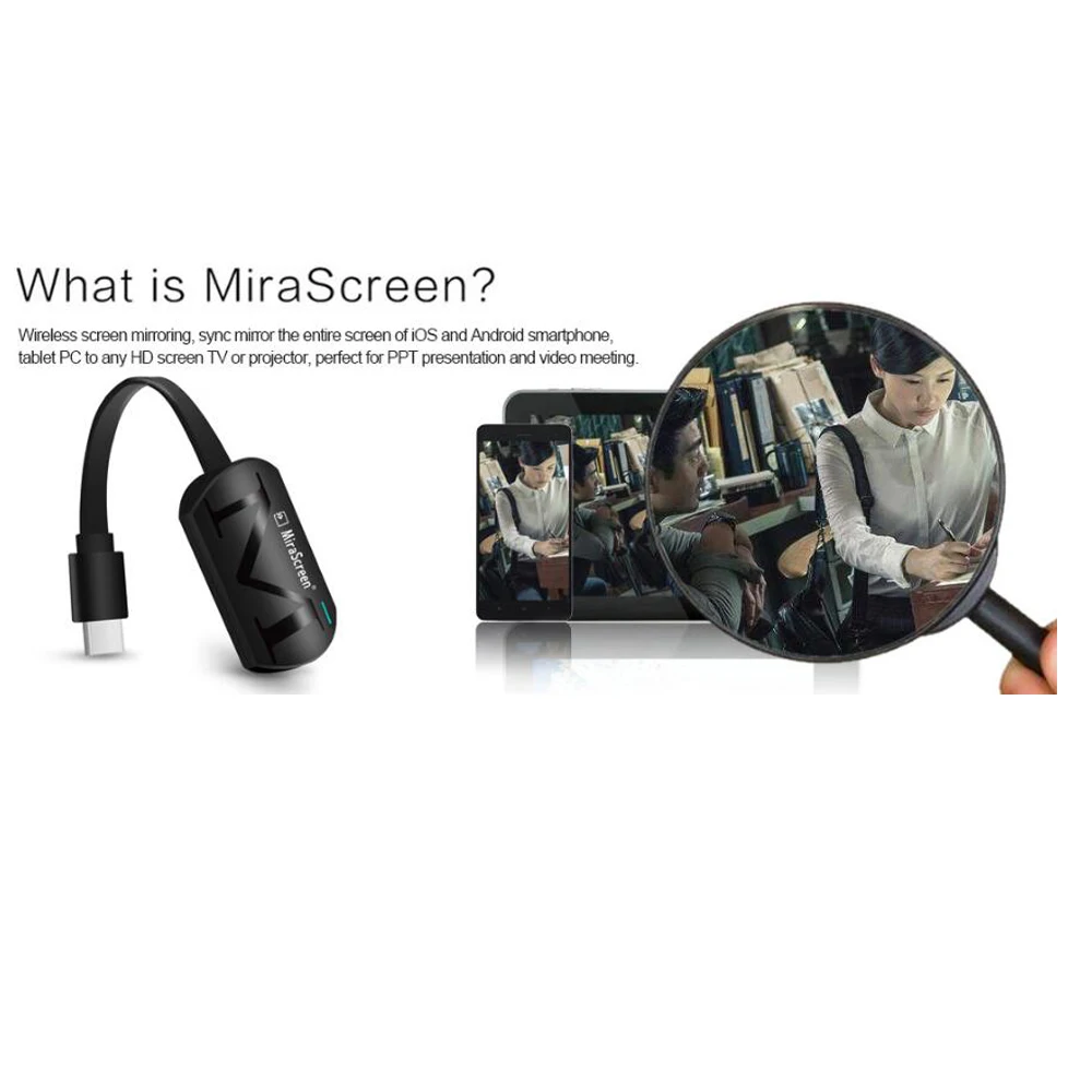 MiraScreen G4 Plus Android Tv Stick беспроводной HDMI Wifi Дисплей Dongle 2,4 ГГц 1080P Chormecast Miracast Airplay медиа-стримеры