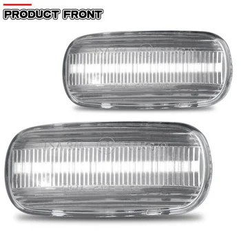 

Side Turn Signal Light For A4 S4 B6 B7 A6 Amber Water Flowing Dynamic LED