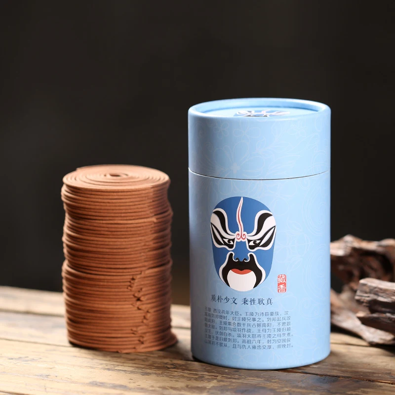 Incense Coil Natural Sandalwood Tibetan Incense for Purifying Air Agarwood Home Aromatic Fragrance Health Wormwood Incenses