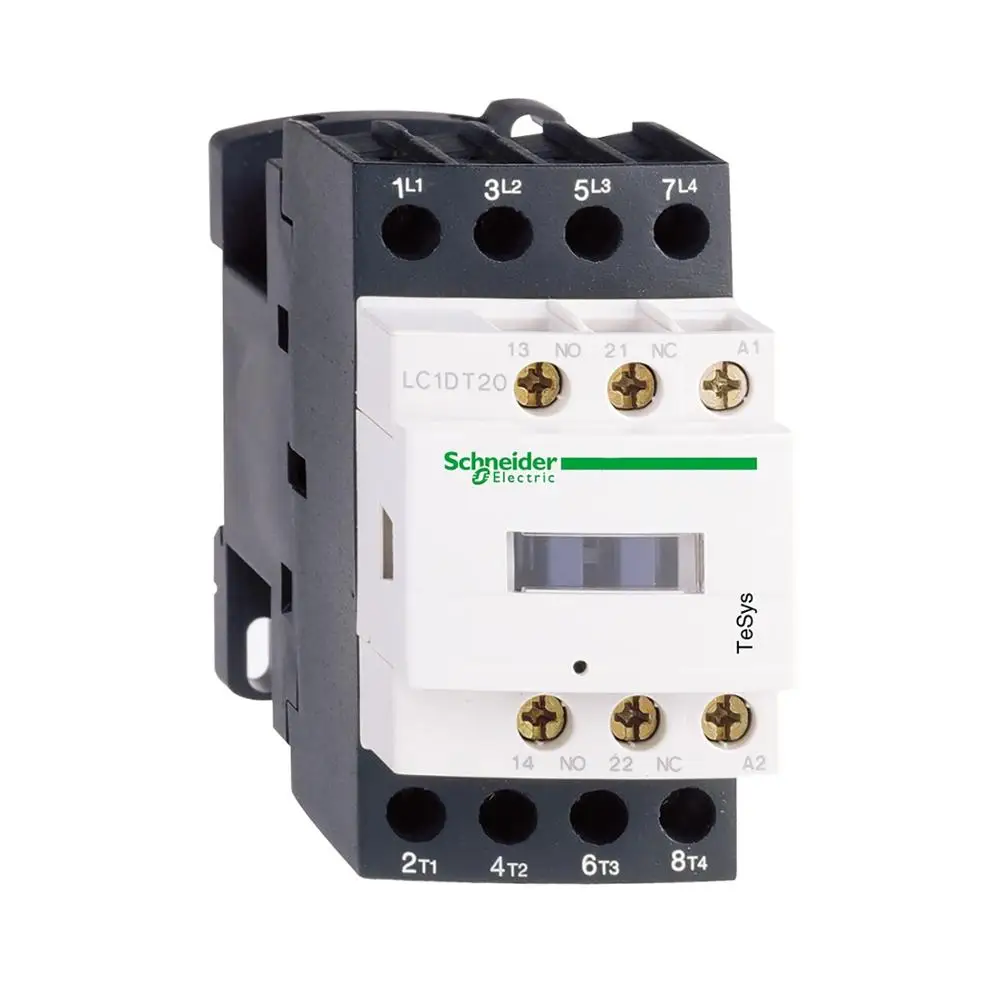 LC1DT20F7C LC1DT20F7 TeSys D контактор-4P(4 Нет)-AC-1 - = 440 V 20 A 110 В переменного тока 50/60 Гц катушки |