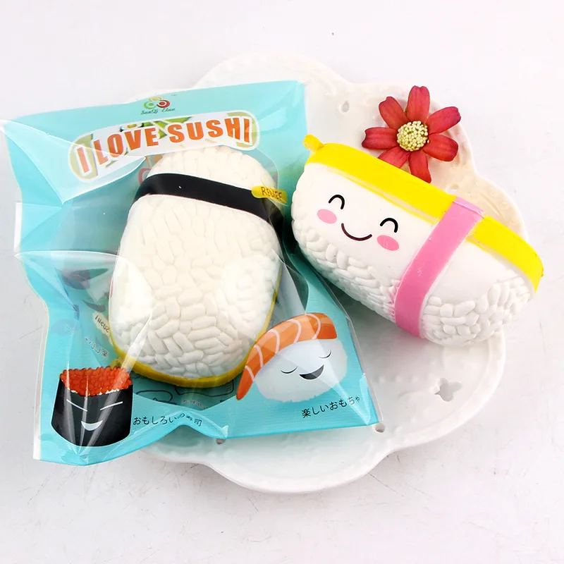

Simulation Sushi Scented Squeeze PU Soft Slow Rising Fun Toy Decompression Relieve Stress Cure Gift