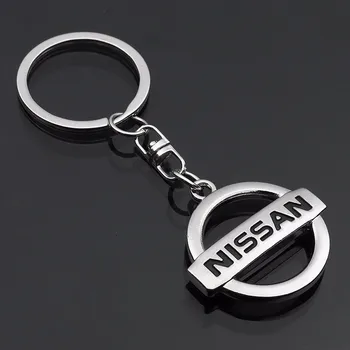 

2020 for Nissan Car Accessories Logo Key Ring Chain Button Metal Car Keychain Creative 4S Shop Promotional Gifts
