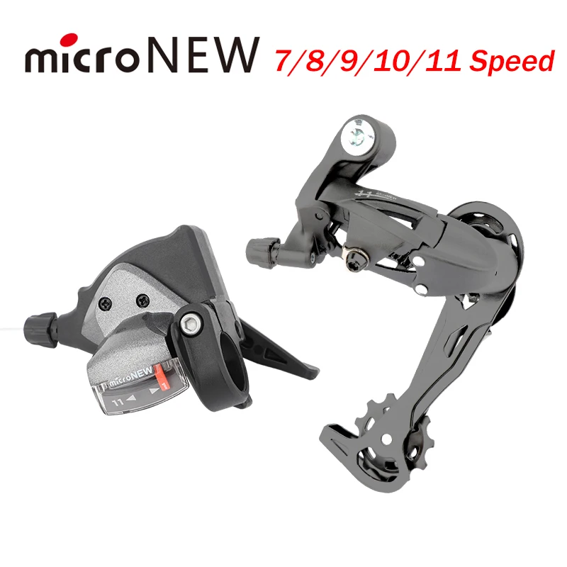 microNEW Mountain Bike Rear shifter 7/8/9/10/11 Speed road bike rear derailleur Bicycle