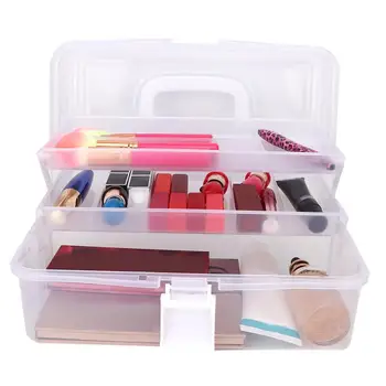 

Nail Polish Portable Nail Art Decoration Storage Box Nail Polish Organizer Container Case (White) Nail s