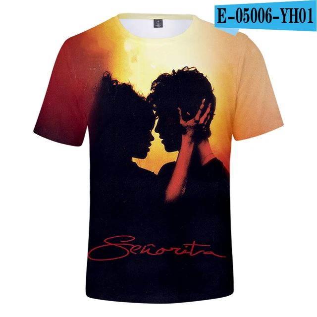 19 Singer Shawn Mendes 19 New Album Senorita 3d Print T Shirt Men Women Summer Casual Short Sleeve T Shirt Clothes T Shirts Aliexpress