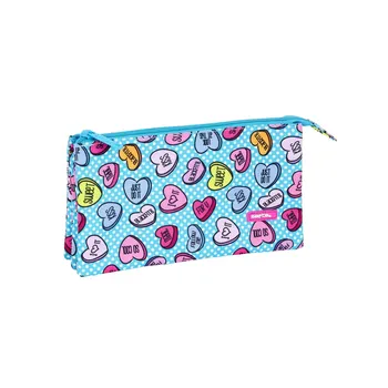 

TRIPLE cover SAFTA SWEET HEART BLUE