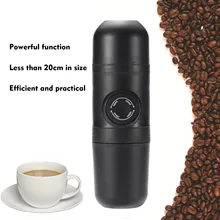 Mini tasse à café en acier inoxydable, pressoir à la main, Portable, 8 bars, pour l'extérieur