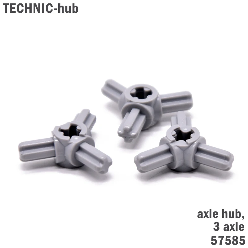 

20Pcs/lot MOC Technic Creative Hub Bricks 57585 axle Hub Building Blocks Creator Parts DIY Educational gifts Toys