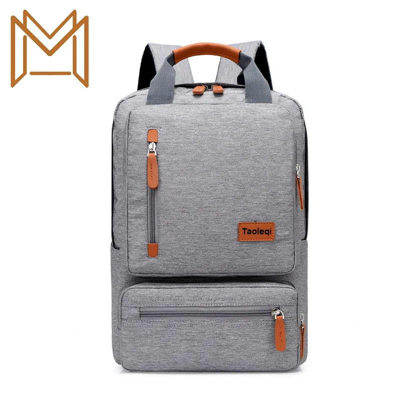 

2019 Square Notebook Computer Bag Man Business Affairs Leisure Time Travel Both Shoulders Backpack