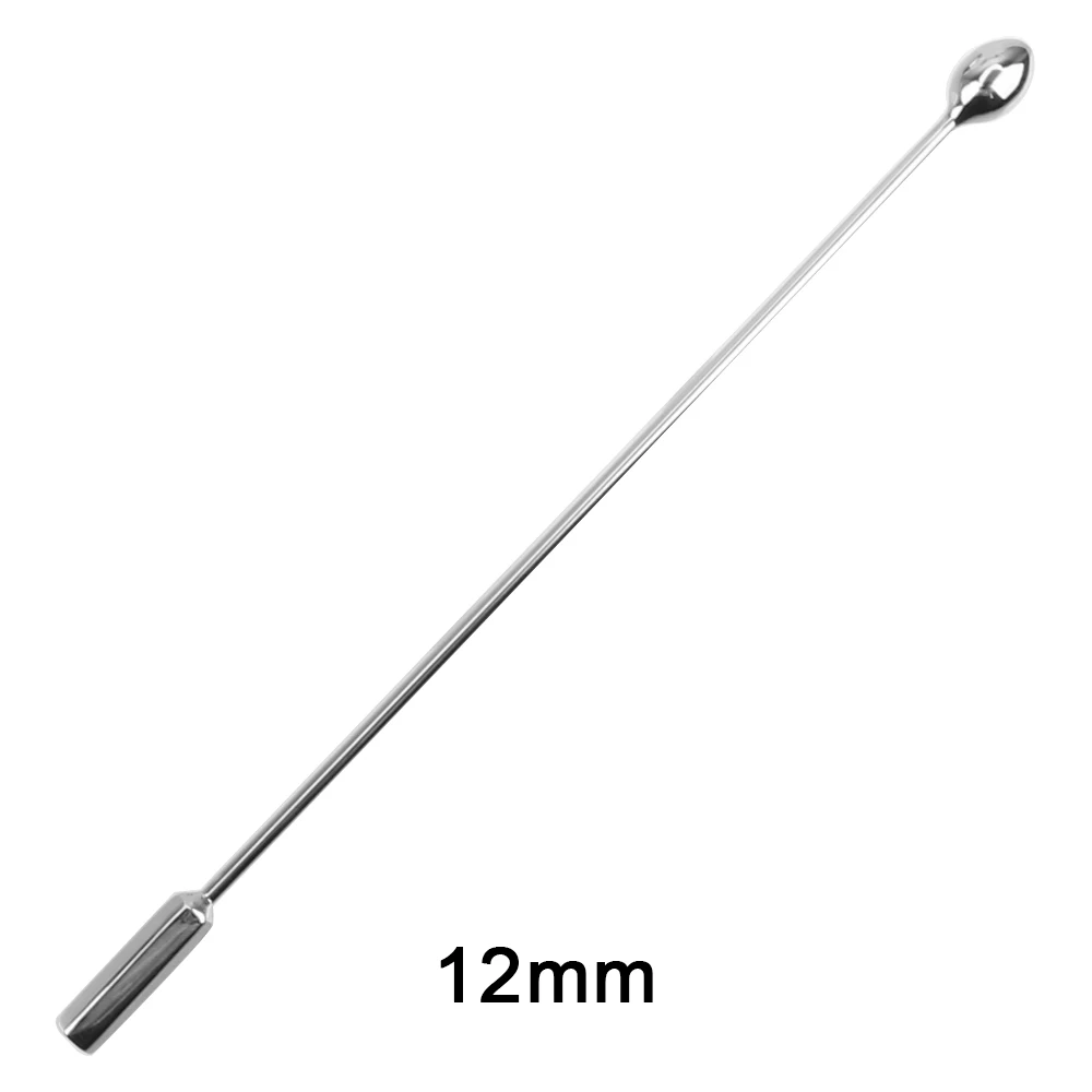 6-12mm Metal Urethral Souding Catheter Dilator Penis Plug Sounds Adults Games Sex Toys for Men