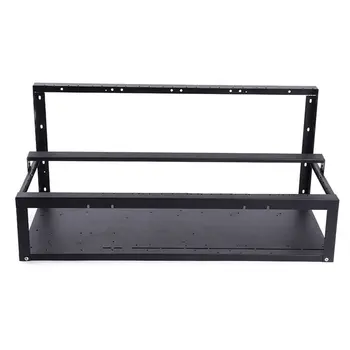 

6 GPU Open-pit Mining Machine Frame Case Mining Coin Ring Support Bracket Case Frame Transfer Mining Rack