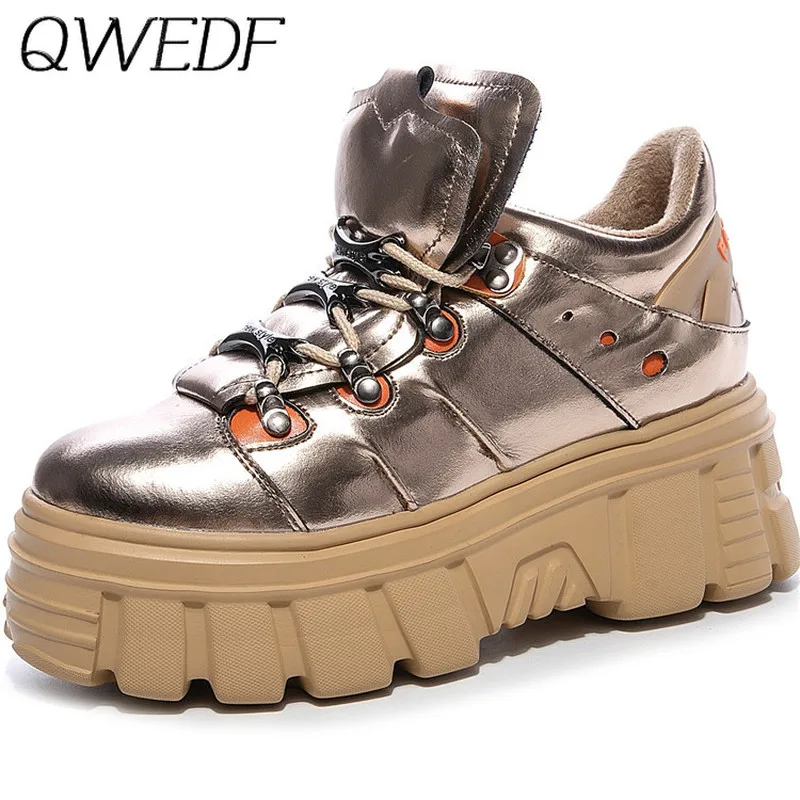 

2019 Combat Shoesfor Women Platforms Block High Heel Punk Shoes Gothic Rivet Buckle Ankle Military ShoesBig Size 35-40 F9-51