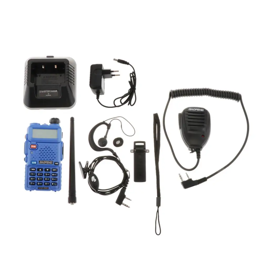 Baofeng UV 5R 5 Вт VHF UHF портативный Ham Радио 2 двухстороннее радио Walkie Talkie