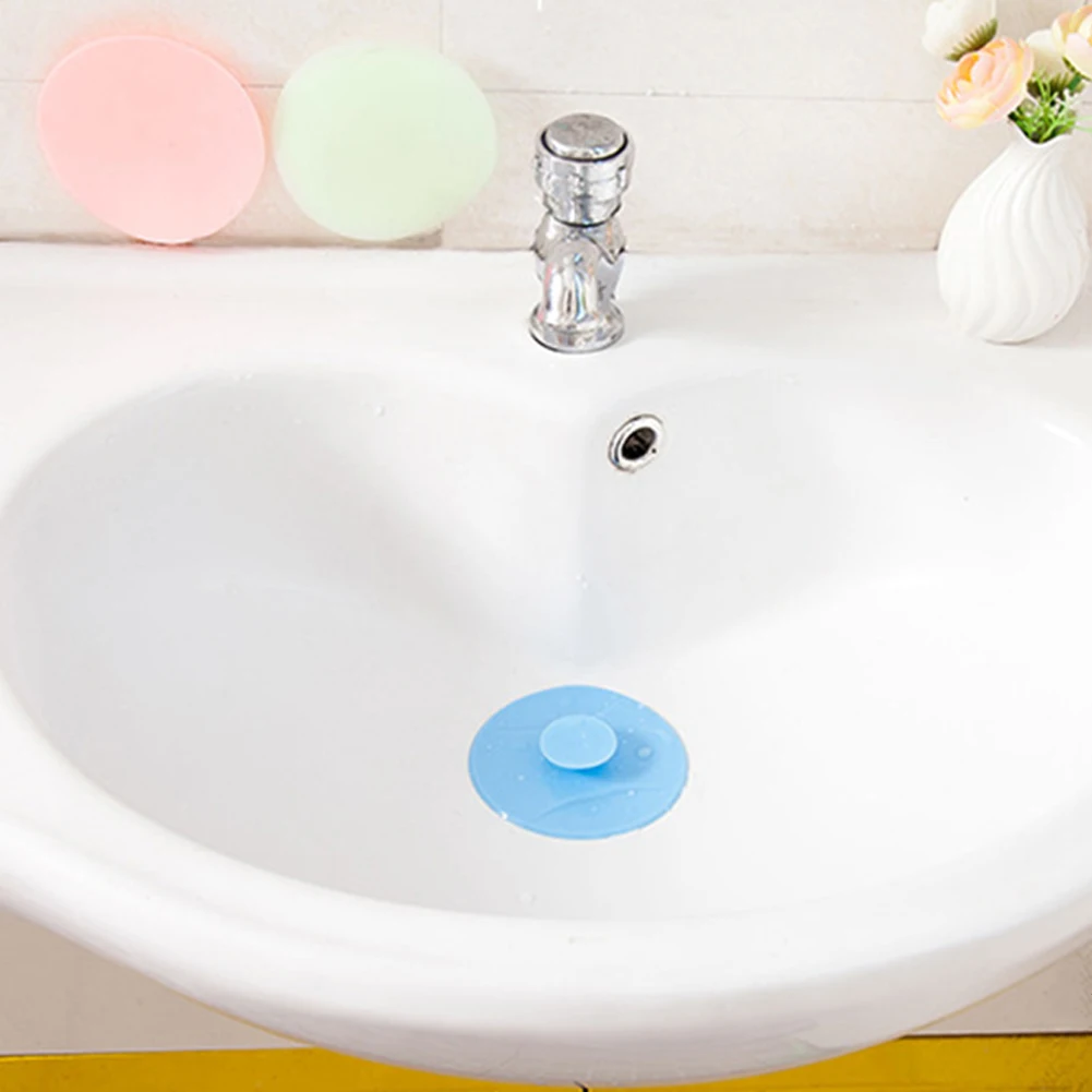 Silicone Kitchen Accessories For Kitchen/toilet/bathroom Anti-blocking Hair Catcher Durable Strainer Anti-clogging
