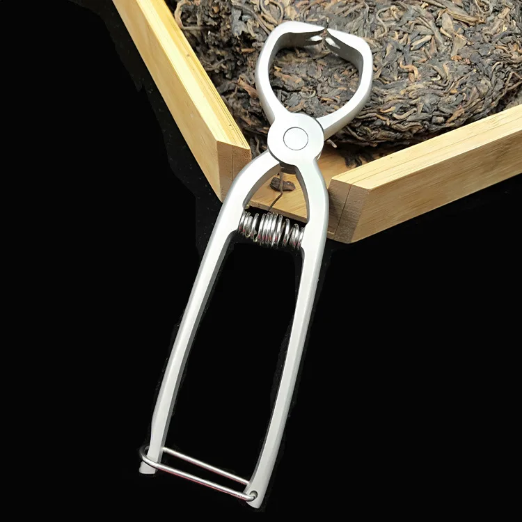 304 stainless steel multi-function tea tongs Pu'er tea cake tools multi-purpose Tea Clips accessories Nut pliers