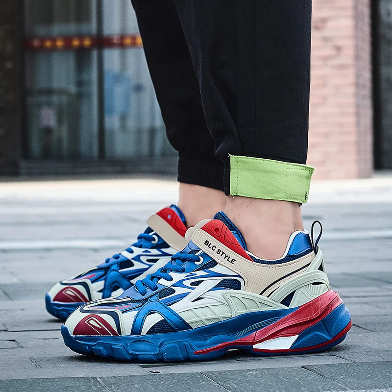 Couple sports shoes new net red breathable running shoes lace non-slip jogging shoes fitness training shoes student shoes