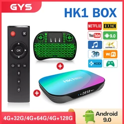 Tv box android  hk1 box Amlogic S905X3 8K Dual Wifi BT Fast smart tv Set top box PK HK1 MAX H96 iptv Android box