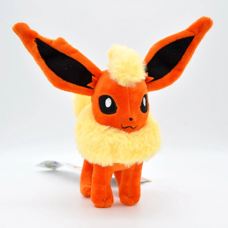 9 шт./лот 20 см Eevee плюшевые игрушки стоят Jolteon Sylveon Espeon Vaporeon Flareon мультфильм мягкое животное куклы подарок для детей