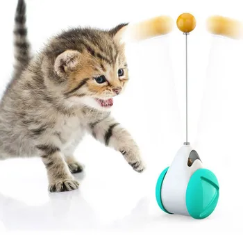

Cat Catnip Toy Smart Pet Play Game Toys Kitten Interactive Toys Pet Cat Unblocking Self-healing Balance Swing Car Funny Toy