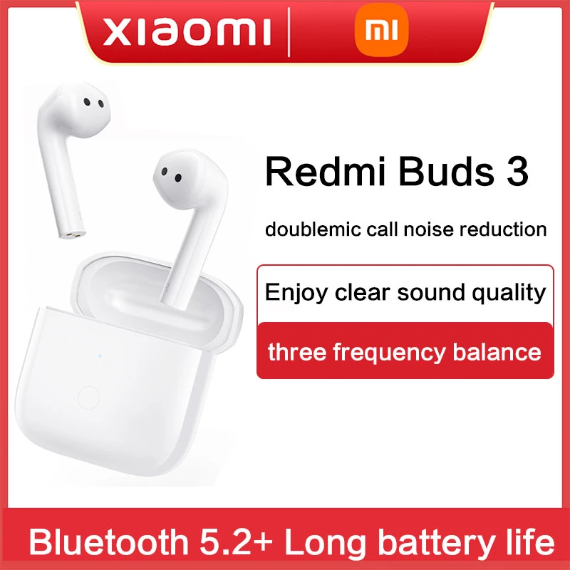 best headphones Buds 3 TWS Wireless Bluetooth Earphone Dual Mic Noise Cancelling Earphone QCC 3040 IP54 earphone