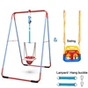 Baby Swing Bouncing Chair Toddler Indoor Multifunctional Hanging Seat Toy with Height Adjustable Jumping Fitness Frame Walk Belt 4