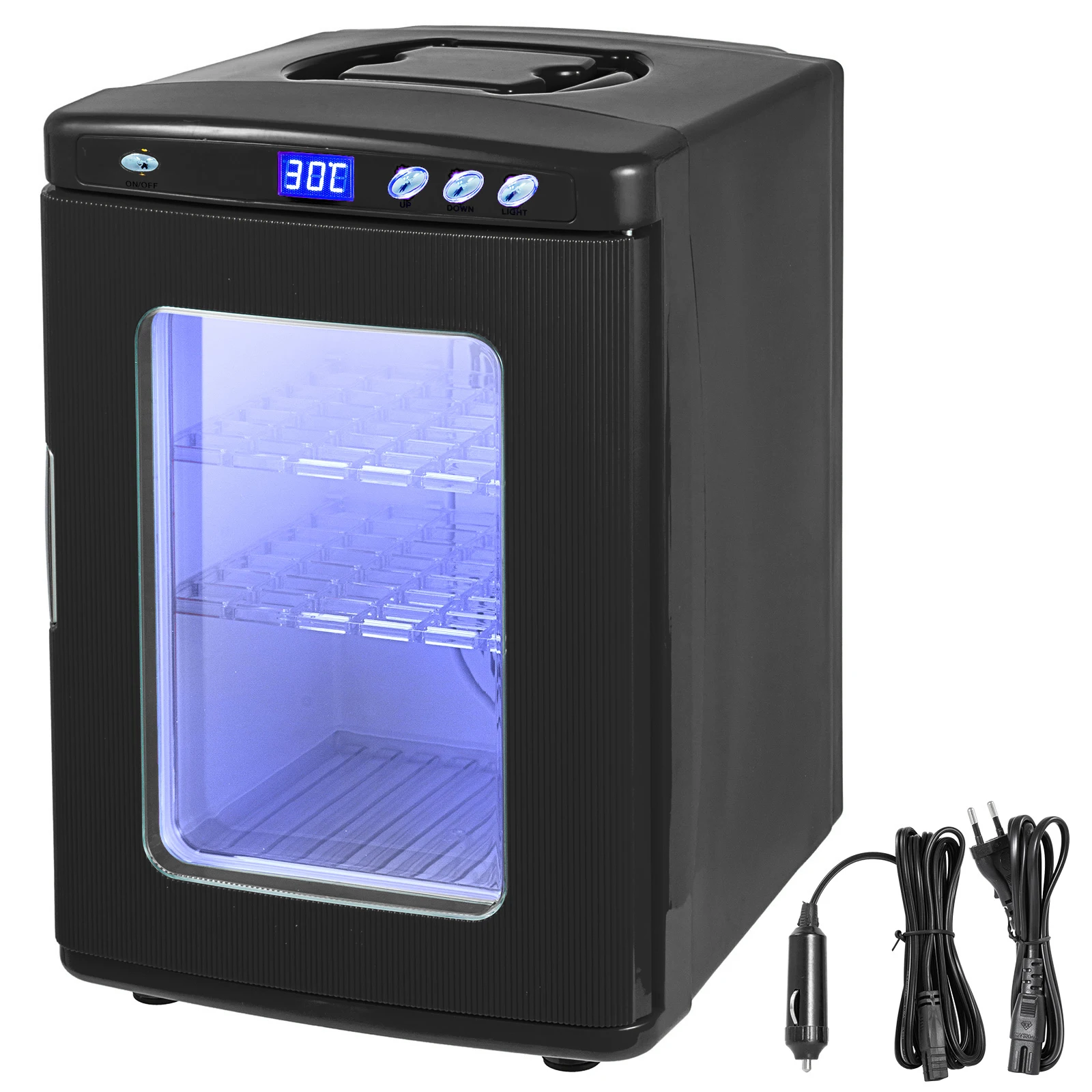 Incubatore Per Uova Rettili 25L - Temperatura 5-60°C, Display LED, Portatile - Foto 7
