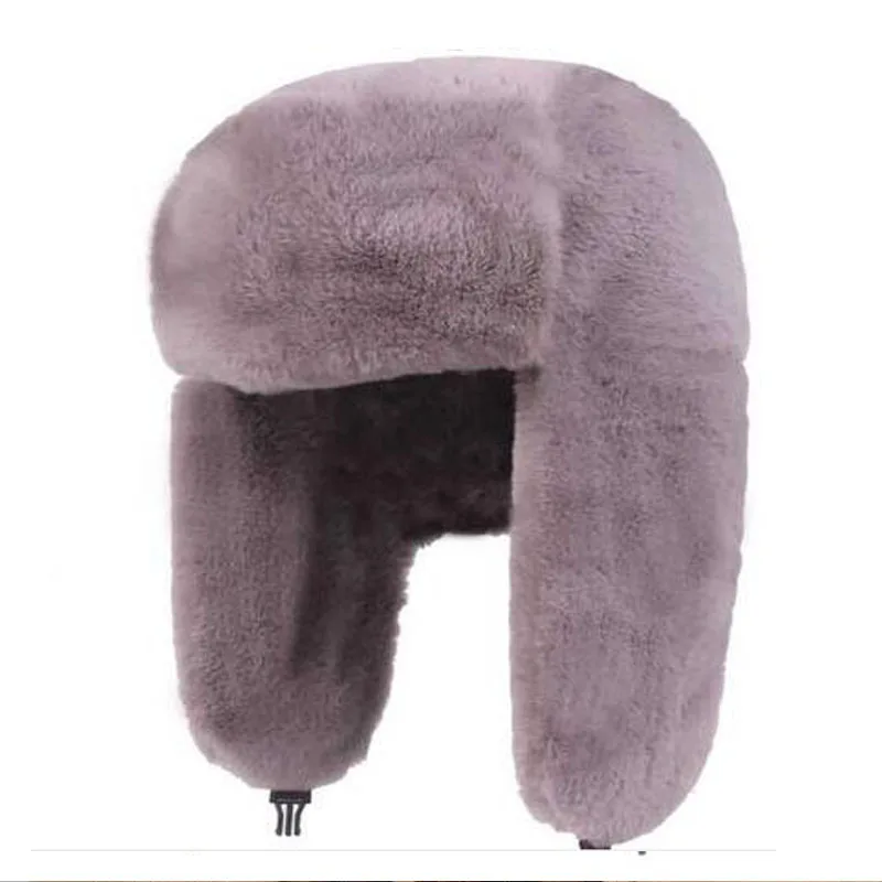 Men's fashion warm hat anti-freeze cold padded hat high quality outdoor hat cotton hat