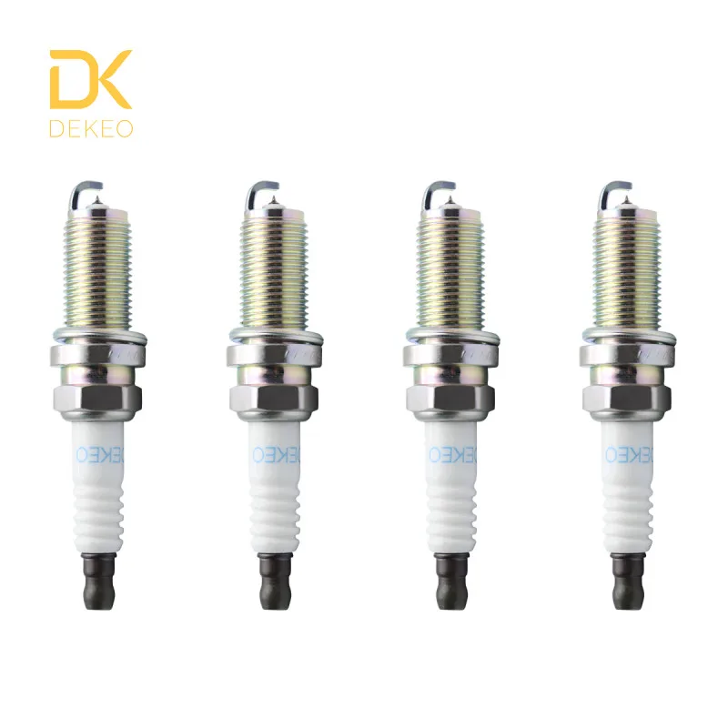 DEKEO иридиевая Свеча зажигания для CITROEN C5 C6 C8 FIAT Ulysse INFINITI FX35 FX45 M45 QX4 LANCIA Phedra PLFR5A-11 4 предмета в комплекте