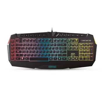 

Teclado Gaming KROM KHAIDO Lighting RGB Keyboard USB LED-Layout It is