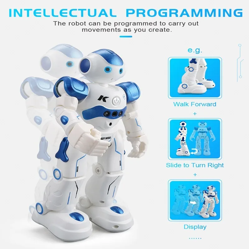 JJRC R2 RC робот ик управление жестами CADY WIDA Интеллектуальный круиз Oyuncak Танцующий