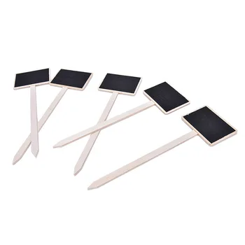 

Wooden Chalkboard Blackboard Message Table Number Wedding Party Decor 5pcs