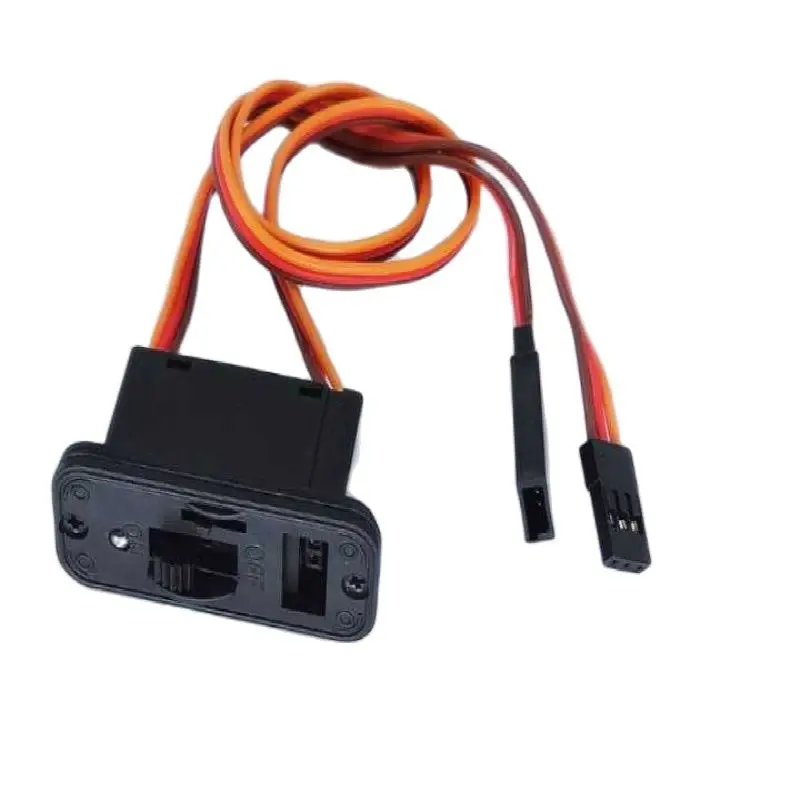 RC Switch With LED Connectors for JR Futaba Battery Motor ESC Planes Cars B FJ RC Switch With LED Connectors for JR Futaba Battery Motor ESC Planes Cars B FJ