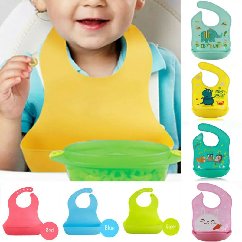 silicone feeding bib