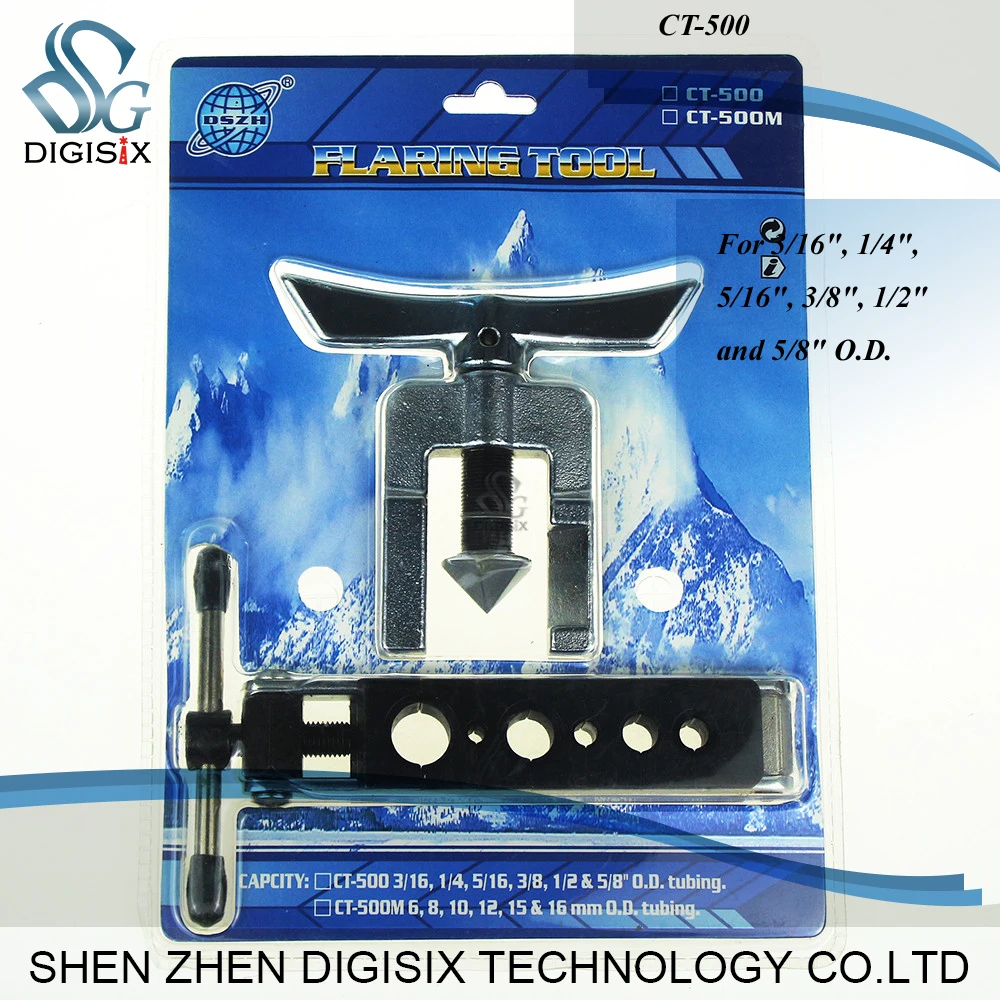 

Refrigeration Flaring Tools,Hole Flaring Tools CT-500 Blocks Type Flaring Tool Kit CT-500 copper tube flaring tools