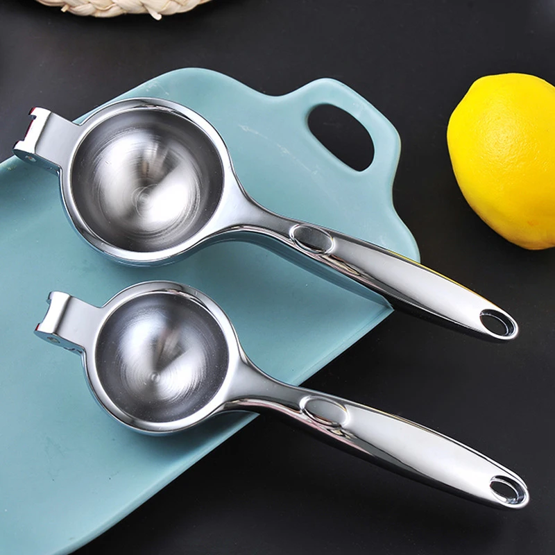 Exprimidor Manual de limón para el hogar, exprimidor de jugo de acero inoxidable, Mini exprimidor de zumo de naranja, exprimidor manual pequeño de fruta|Exprimidores manuales| - AliExpress
