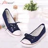 Spring Light Canvas Shoes Women Shoes Slip-on Korean Tide Students Set Foot Pedal FLat Shoes ► Photo 2/4