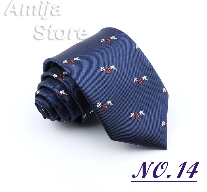 Marke Neue männer 8CM Krawatte Klassische Mode Krawatten Luxus Geschenk Für Mann Jacquard Woven Zubehör Täglichen Tragen Krawatte hochzeit Party – Detail 17