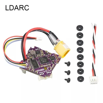 

LDARC F411E F4 OSD Flight Controller AIO BEC Current Sensor 12A BL_S 2-4S 4in1 ESC for Beta85X Mobula7 FPV Racing Drone